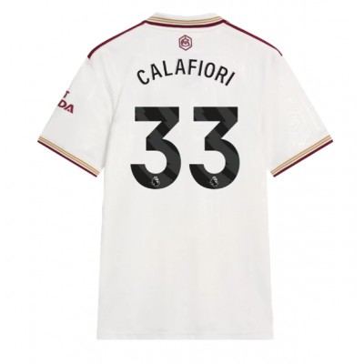 Arsenal Riccardo Calafiori #33 Rezervni Dres 2025-26 Kratak Rukav Arsenal Riccardo Calafiori #33 Rezervni Dres 2025-26 Kratak Rukav